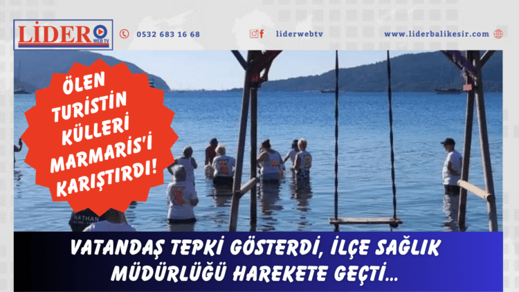 Vatandaş tepki gösterdi, ilçe sağlık müdürlüğü harekete geçti…
