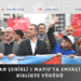 Başkan Şehirli 1 Mayıs’ta emekçilerle birlikte yürüdü