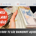 500 ve 1000 TL’lik banknot açıklaması!
