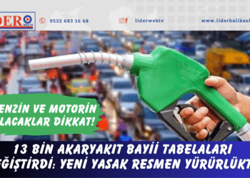 13 bin akaryakıt bayii tabelaları değiştirdi: Yeni yasak resmen yürürlükte