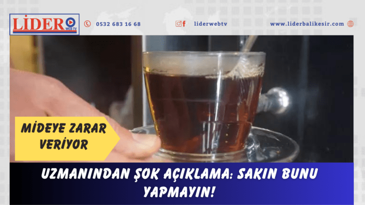 Uzmanından şok açıklama: Sakın bunu yapmayın!