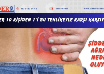 Her 10 kişiden 1’i bu tehlikeyle karşı karşıya! 