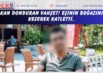 Kan donduran vahşet! Eşinin boğazını keserek katletti