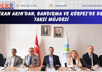Başkan Akın’dan; Bandırma ve Körfez’de deniz taksi müjdesi