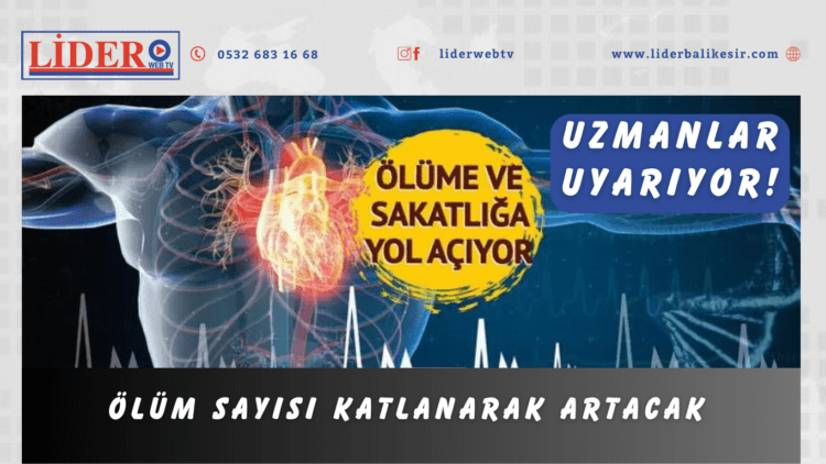 Ölüm sayısı katlanarak artacak