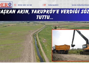 Başkan Akın, Yakupköy’e verdiği sözü tuttu