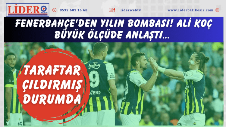 Fenerbahçe’den yılın bombası! Ali Koç büyük ölçüde anlaştı… Taraftar çıldırmış durumda