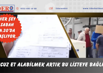 Her şey sabah 4.30’da başlıyor…