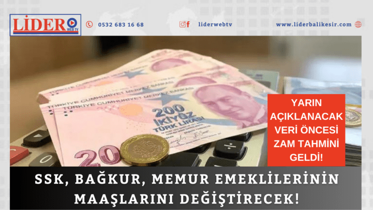SSK, Bağkur, memur emeklilerinin maaşlarını değiştirecek!