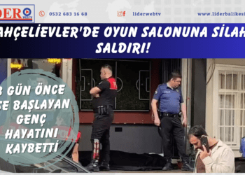 Bahçelievler’de oyun salonuna silahlı saldırı! 3 gün önce işe başlayan genç hayatını kaybetti…