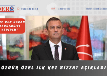 Özgür Özel ilk kez bizzat açıkladı