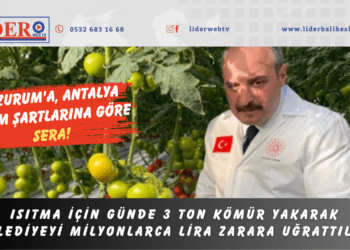 Erzurum’a, Antalya iklim şartlarına göre sera!