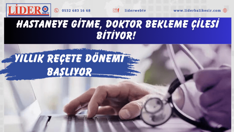 Hastaneye gitme, doktor bekleme çilesi bitiyor! 