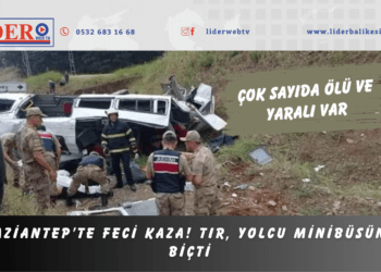 Gaziantep’te feci kaza! TIR, yolcu minibüsünü biçti: Çok sayıda ölü ve yaralı var