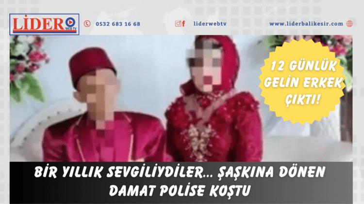 Bir yıllık sevgiliydiler… Şaşkına dönen damat polise koştu