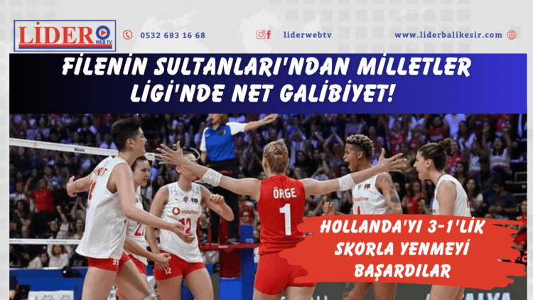 Filenin Sultanları’ndan Milletler Ligi’nde net galibiyet!