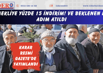 Emekliye yüzde 15 indirim! Ve beklenen ilk adım atıldı: Karar Resmi Gazete’de yayımlandı