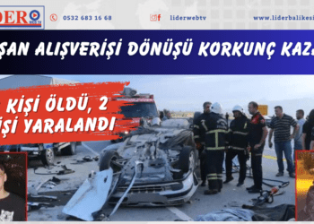 Nişan alışverişi dönüşü korkunç kaza: 3 kişi öldü, 2 kişi yaralandı…