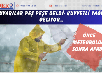 Önce Meteoroloji sonra AFAD… Uyarılar peş peşe geldi: Kuvvetli yağış geliyor…