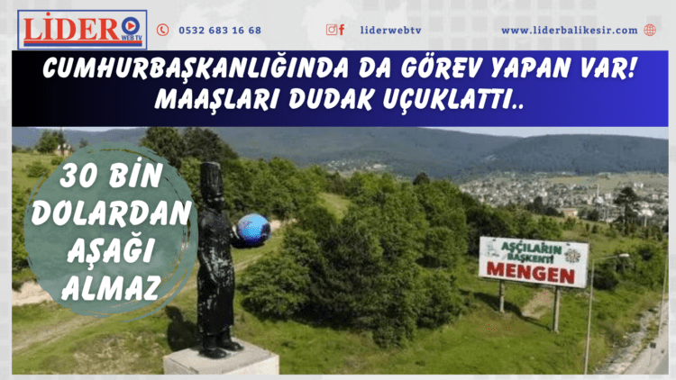Cumhurbaşkanlığında da görev yapan var! Maaşları dudak uçuklattı: 30 bin dolardan aşağı almaz