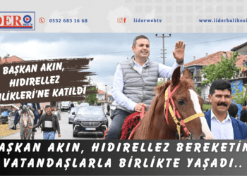 Başkan Akın, Hıdırellez bereketini vatandaşlarla birlikte yaşadı..