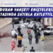 Kan donduran vahşet! Eniştelerini sokak ortasında satırla katlettiler