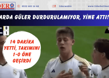 Arda Güler durdurulamıyor, yine attı! 14 dakika yetti, takımını 1-0 öne geçirdi