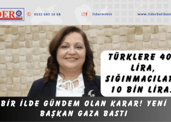 Türklere 400 lira, sığınmacılara 10 bin lira..