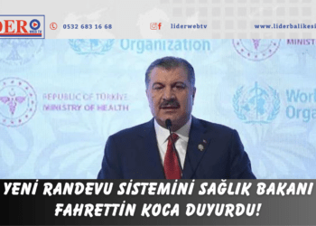 Yeni randevu sistemini Sağlık Bakanı Fahrettin Koca duyurdu!