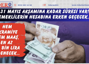 31 Mayıs akşamına kadar süresi var! Emeklilerin hesabına erken geçecek: Hem ikramiye hem maaş, en az 13 bin lira ödenecek