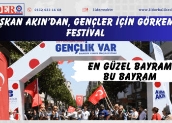Başkan Akın’dan, gençler için görkemli festival
