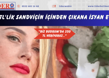 45 TL’lik sandviçin içinden çıkana isyan etti! “Biz Bodrum’da 350 TL veriyoruz…”