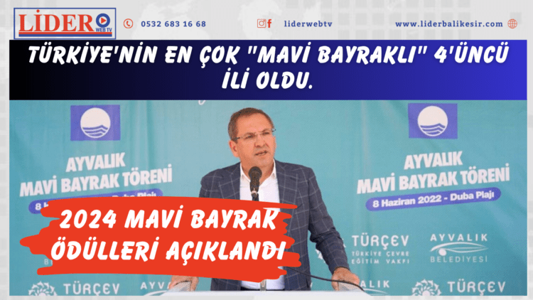 2024 Mavi Bayrak Ödülleri Açıklandı