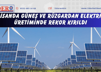 Nisanda güneş ve rüzgardan elektrik üretiminde rekor kırıldı