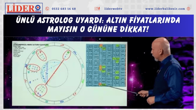 Ünlü Astrolog uyardı: Altın fiyatlarında mayısın o gününe dikkat!
