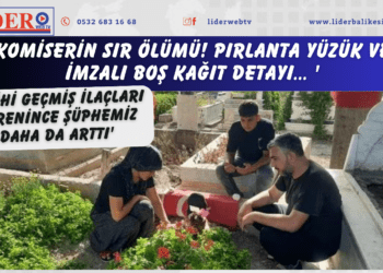 Komiserin sır ölümü! Pırlanta yüzük ve imzalı boş kağıt detayı… ‘