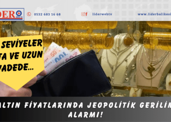 Altın fiyatlarında jeopolitik gerilim alarmı! 