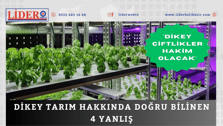 Dikey tarım hakkında doğru bilinen 4 yanlış