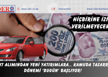 Taşıt alımından yeni yatırımlara… Kamuda tasarruf dönemi ‘bugün’ başlıyor! Hiçbirine izin verilmeyecek…