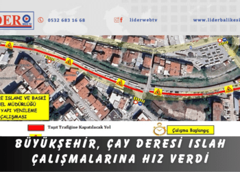 Büyükşehir, Çay Deresi ıslah çalışmalarına hız verdi