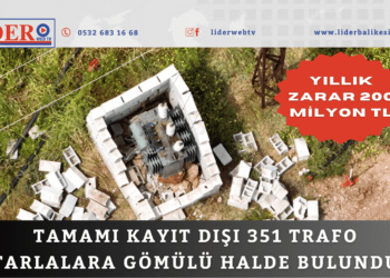 Tamamı kayıt dışı 351 trafo tarlalara gömülü halde bulundu