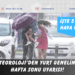 Meteoroloji’den yurt genelinde hafta sonu uyarısı! Bahar havası yerini yağmurlu ve serin günlere bırakıyor! İşte 5 günlük hava durumu