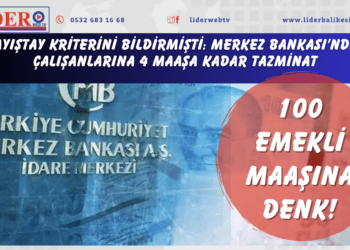 100 emekli maaşına denk! Sayıştay kriterini bildirmişti: Merkez Bankası’ndan çalışanlarına 4 maaşa kadar tazminat