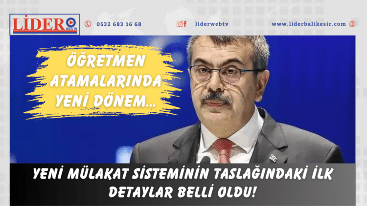 Yeni mülakat sisteminin taslağındaki ilk detaylar belli oldu!
