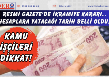 Resmi Gazete’de ikramiye kararı…Hesaplara yatacağı tarih belli oldu..