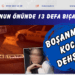 Boşanmış koca dehşeti: Çocuğunun önünde 13 defa bıçaklandı…
