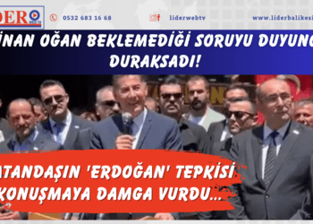 Vatandaşın ‘Erdoğan’ tepkisi konuşmaya damga vurdu…