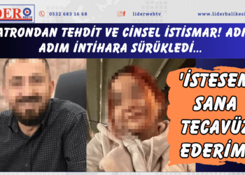 ‘İstesem sana tecavüz ederim’ Patrondan tehdit ve cinsel istismar! Adım adım intihara sürükledi… Her detayı korkunç