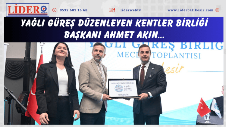 Yağlı Güreş Düzenleyen Kentler Birliği Başkanı Ahmet Akın..