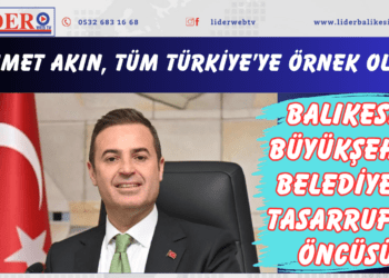 Ahmet Akın, tüm Türkiye’ye örnek oldu